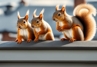 Professional squirrel trapping in Dallas